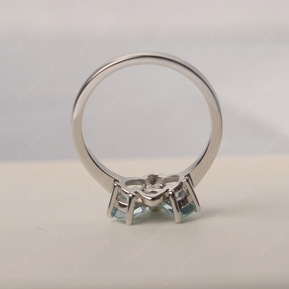 Multi Stone Ladybuy Aquamarine Ring