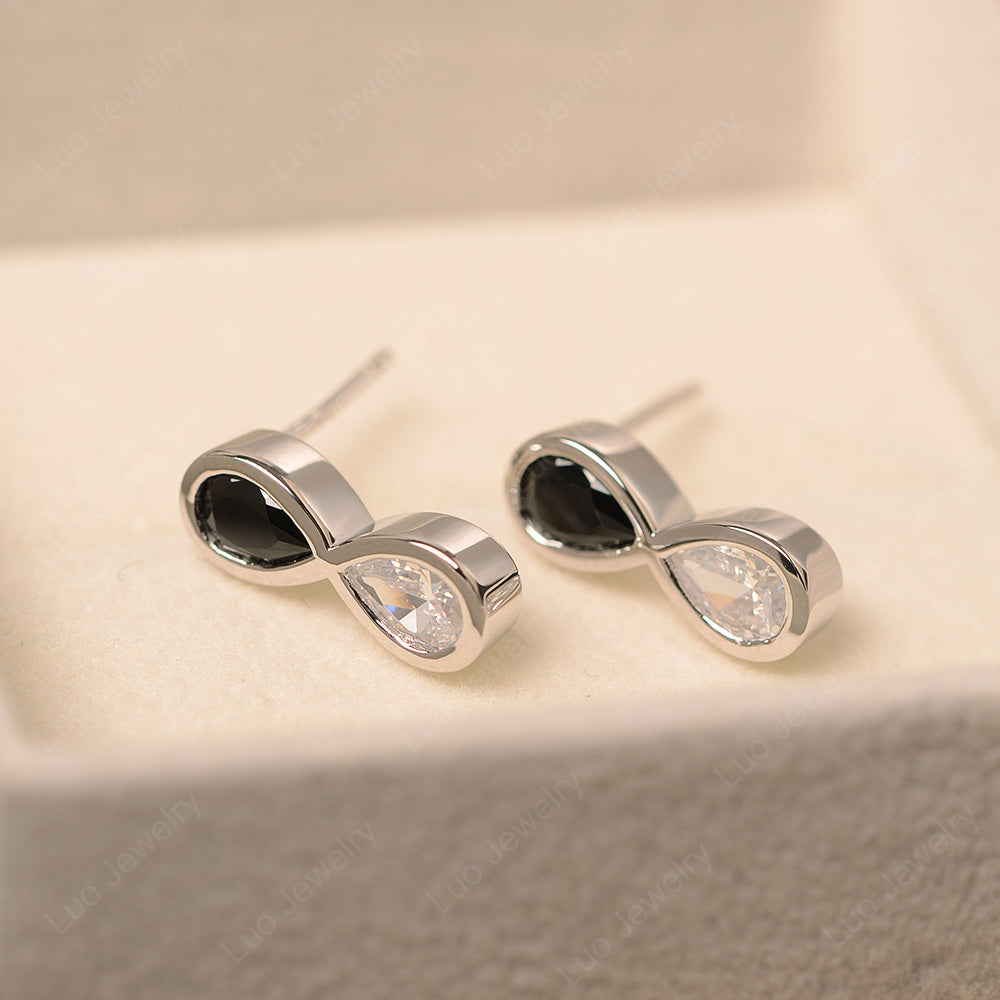 Black and White Earrings - LUO Jewelry