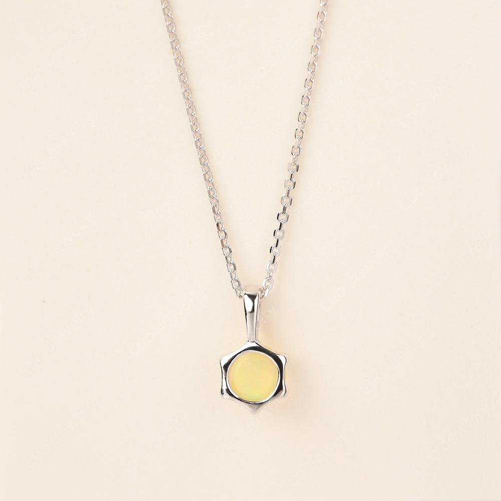 Round Shaped Candy Series Opal Necklace - LUO Jewelry