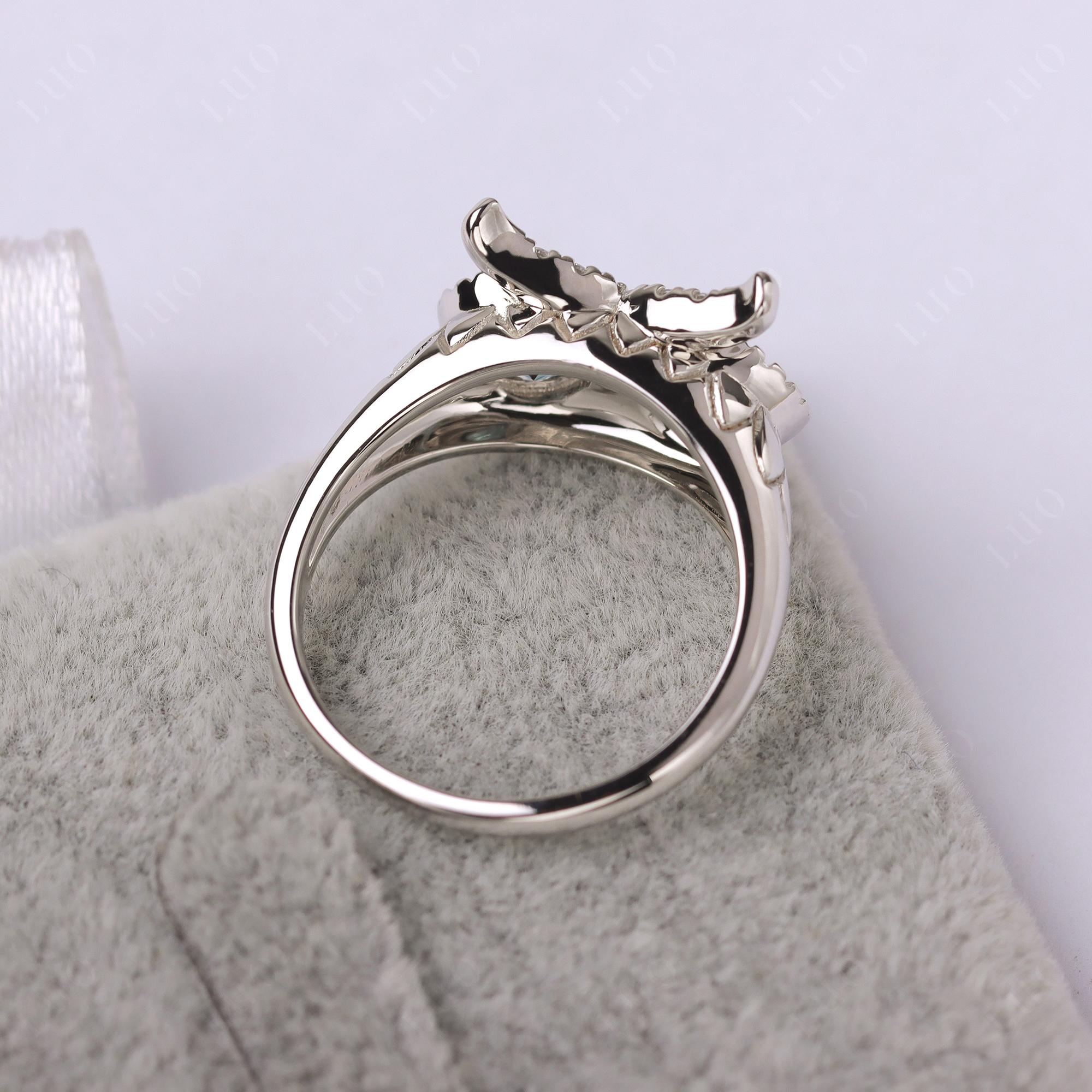 Alexandrite Owl Ring - LUO Jewelry