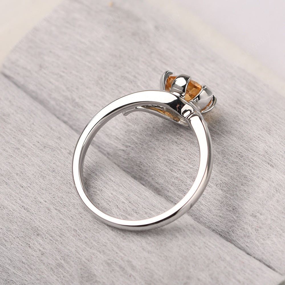 Non-traditional Citrine Ring - LUO Jewelry