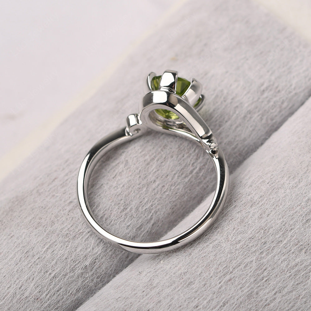 Non-traditional Peridot Ring - LUO Jewelry