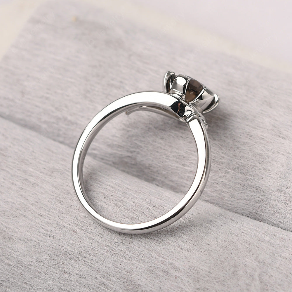 Non-traditional Smoky Quartz  Ring - LUO Jewelry