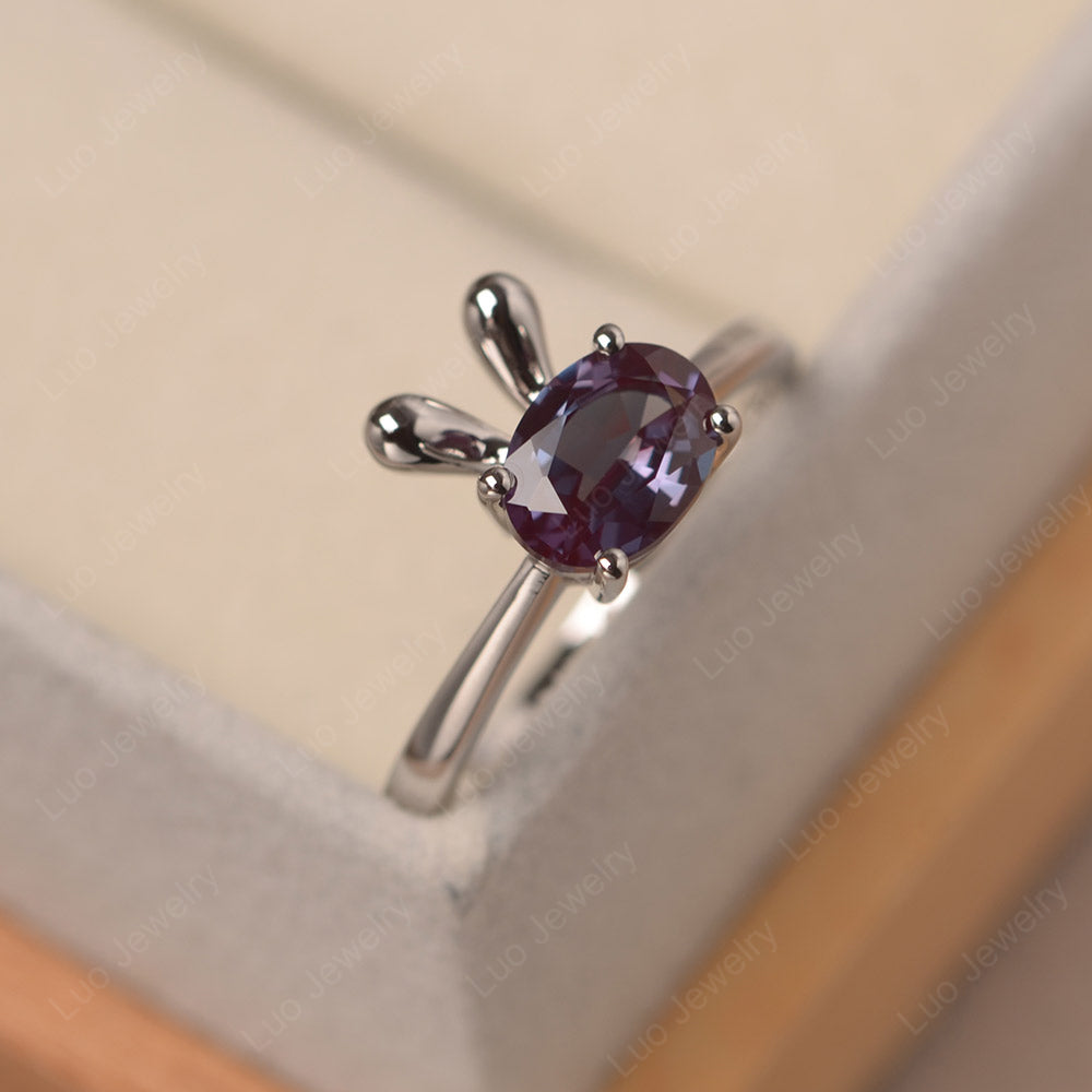 Alexandrite Rabbit Rings - LUO Jewelry